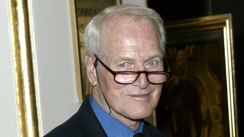 Paul Newman in glasses