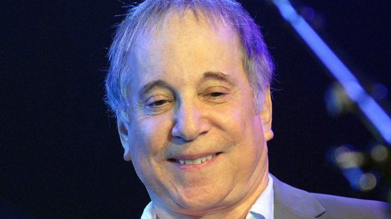 Paul Simon smiling