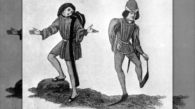 illustration of 15th century fashion