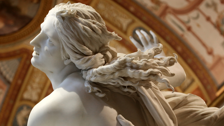 marble statue of persephone