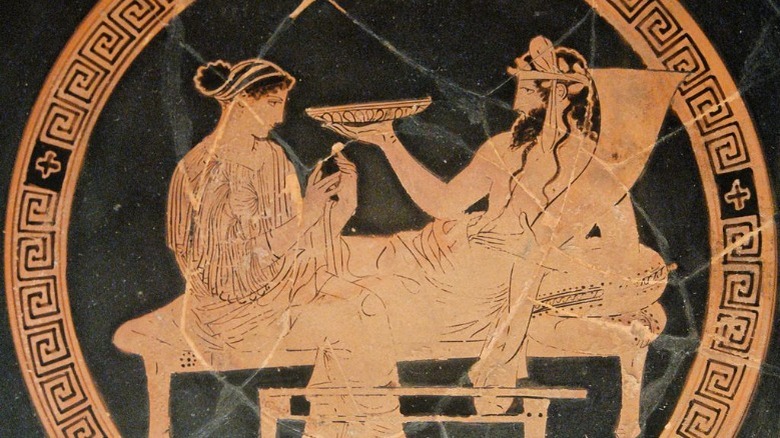 Vase of hades and persephone