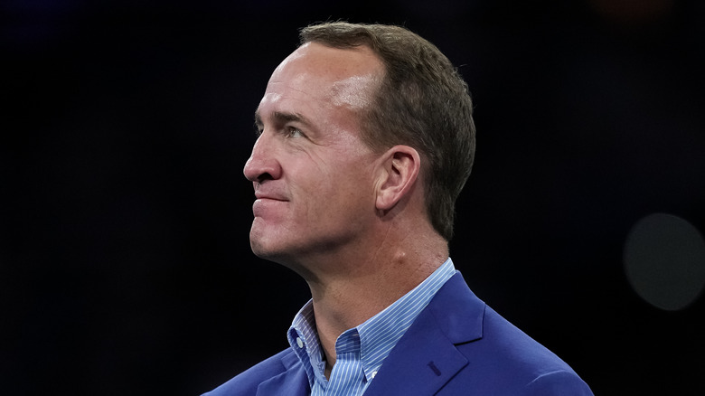 Peyton Manning smiling