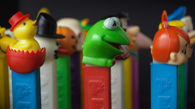 Collection of character Pez dispensers