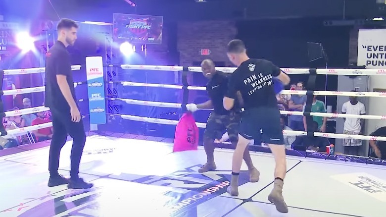 PFC Pillow fighting match