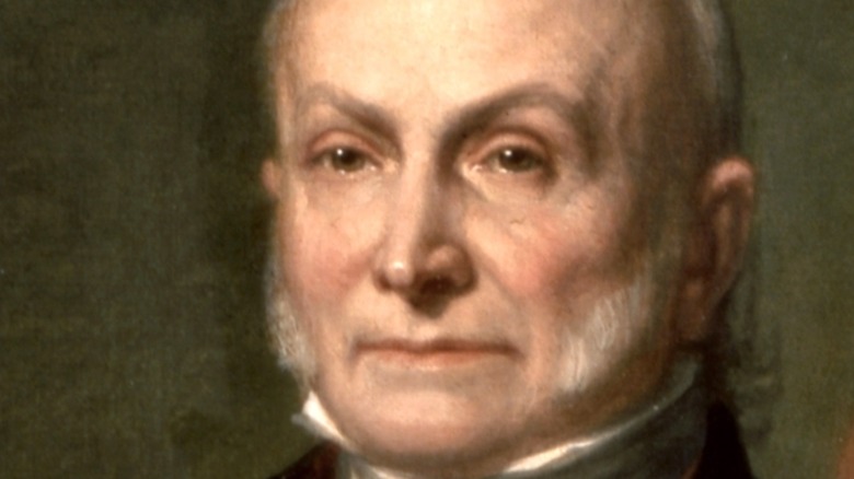 Official presidential portrait of John Quincy Adams