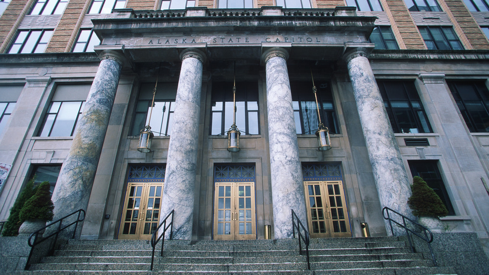 Front of Alaska State Capitol