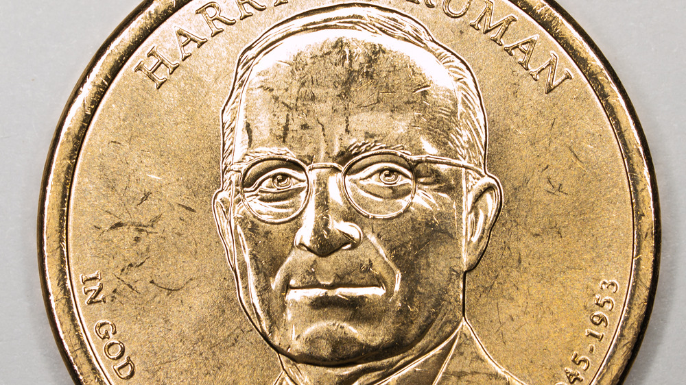 Gold Presidential Dollar with Harry S Truman