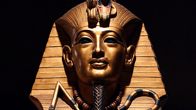 king tut death mask