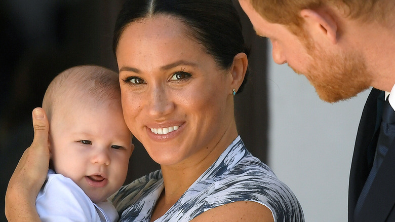 Meghan Markle, Archie and Harry