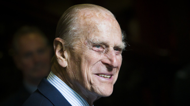 prince philip smiling