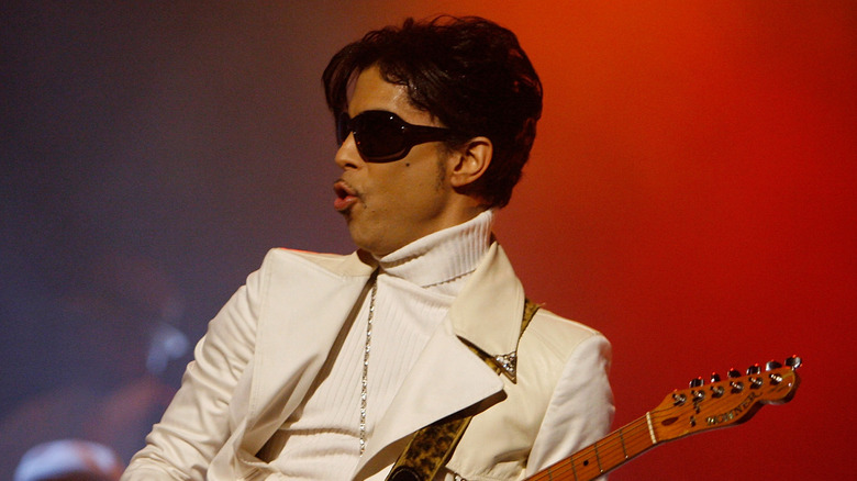 Prince in sunglasses