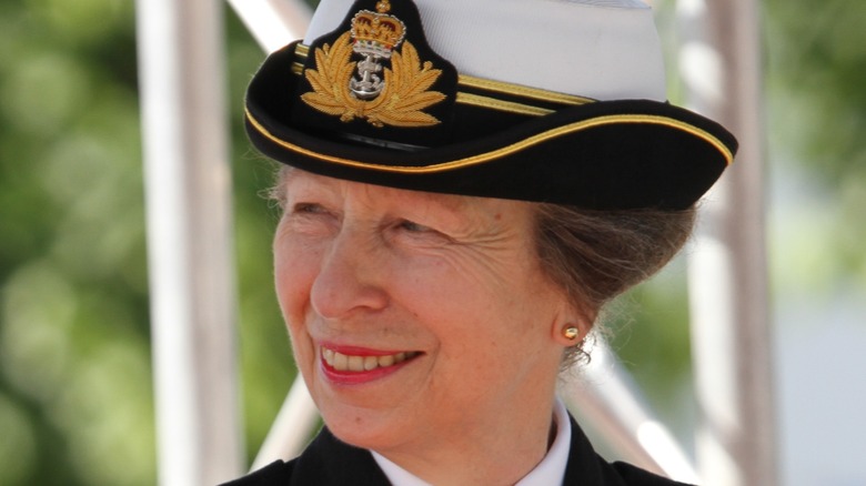 princess anne in uniform