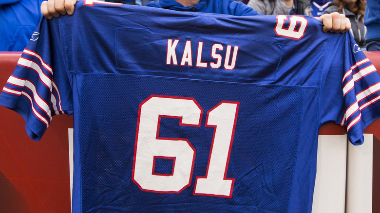 Bob Kalsu jersey Buffalo Bills