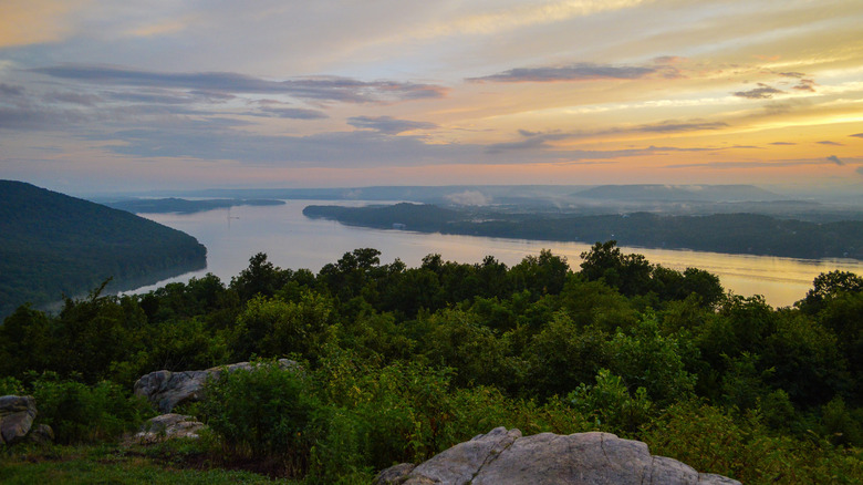 Tennessee River Valley trees and river