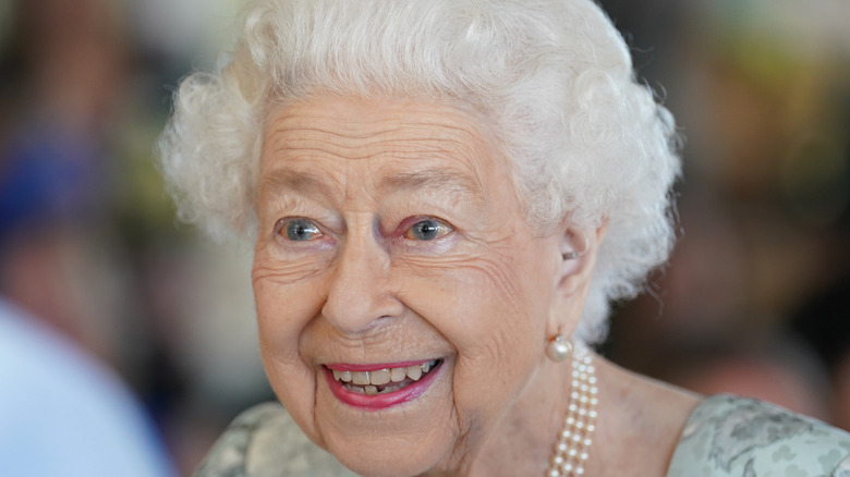 Queen Elizabeth Smiling