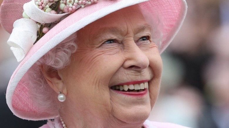 Queen Elizabeth II in hat 