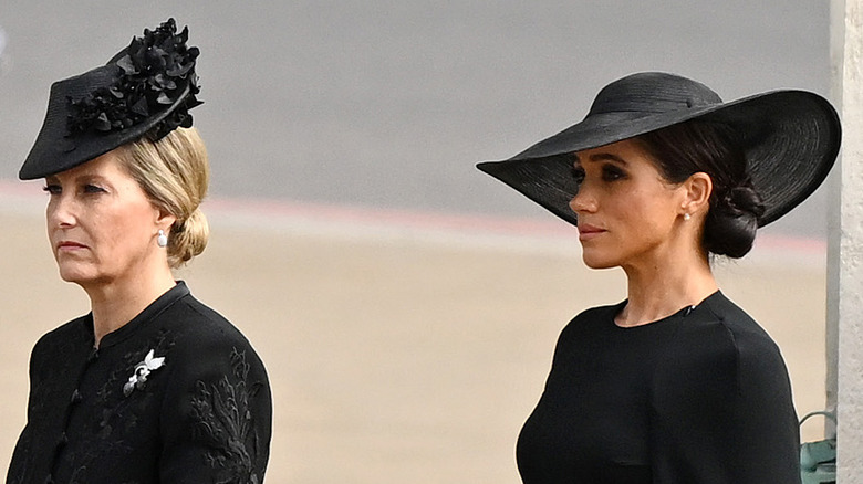 Sophie of Wessex and Meghan of Sussex 