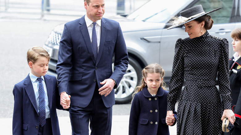 william and kate, george and charlotte