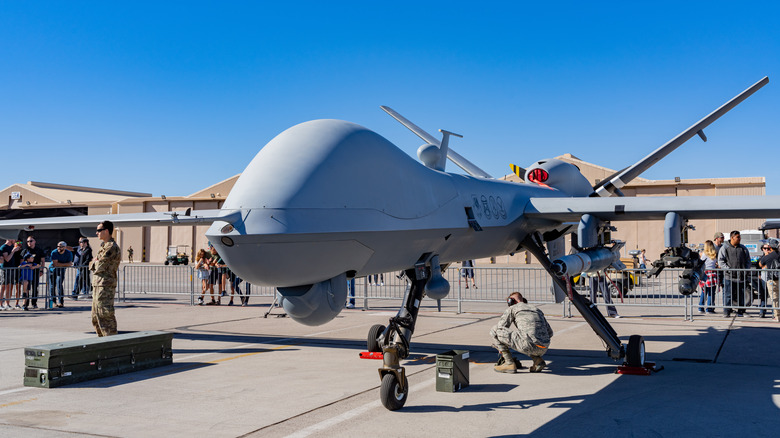 Drone exhibit in Las Vegas