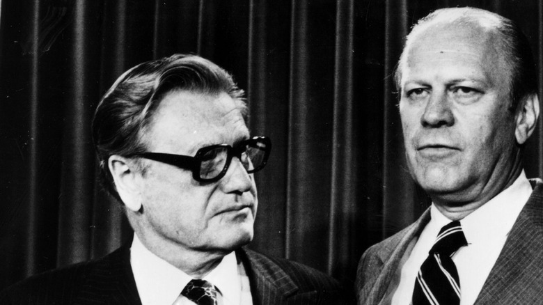 Nelson Rockefeller eyes Gerald Ford 