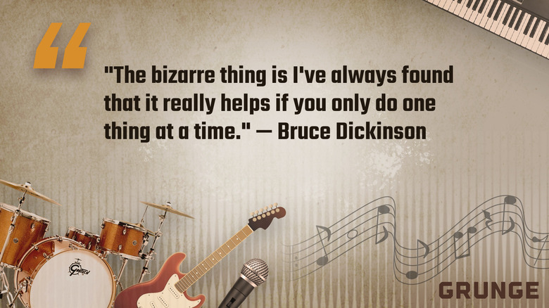 Bruce Dickinson quote
