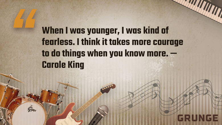 An image of Carole King's quote