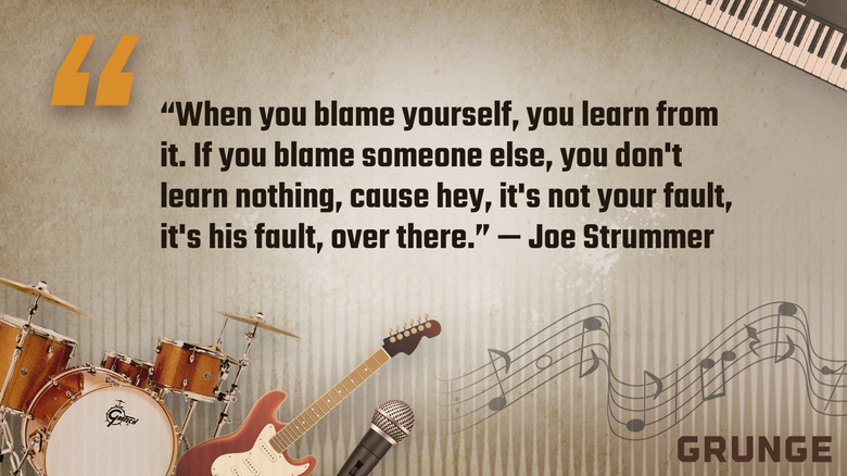 Quote of the day by Joe Strummer