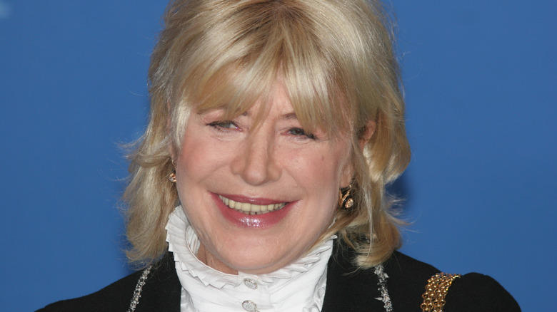 Marianne Faithfull smiling