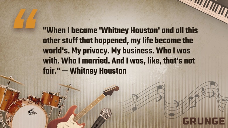 Whitney Houston's quote of the day