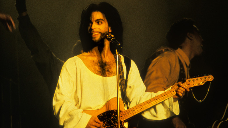 Prince live in 1990
