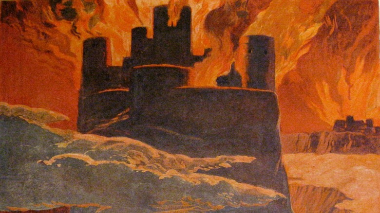 A scene from the last phase of Ragnarök