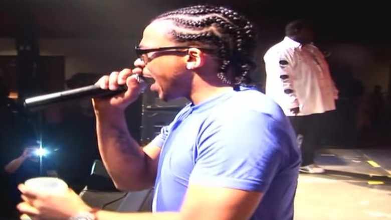 Max B performing onstage