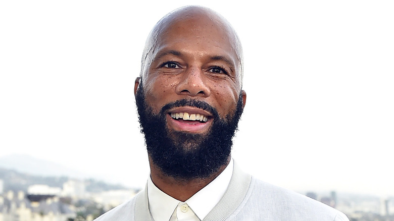 Common smiling with beard