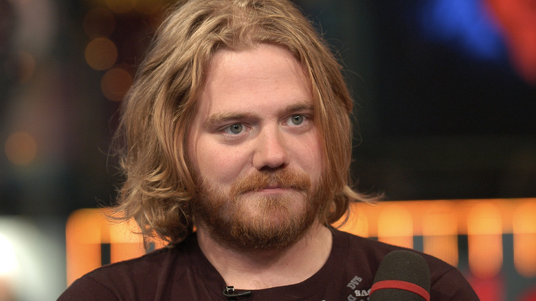 Ryan Dunn smirking