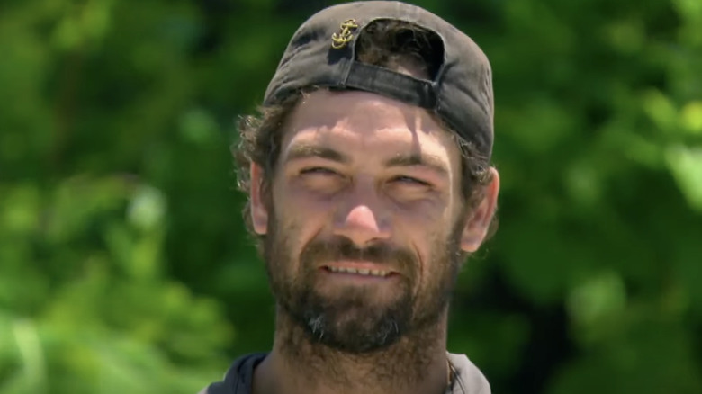Survivor contestant squinting