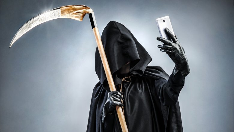 phone death grim reaper