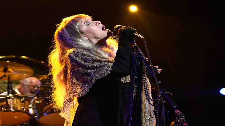 Stevie Nicks onstage in 2018