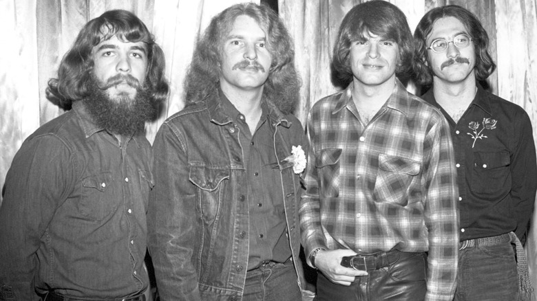 Creedence Clearwater Revival smiling