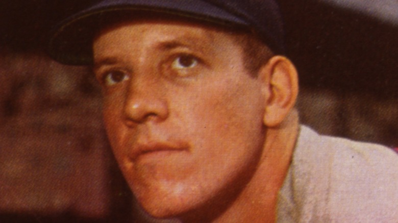 Joe Nuxhall looking on