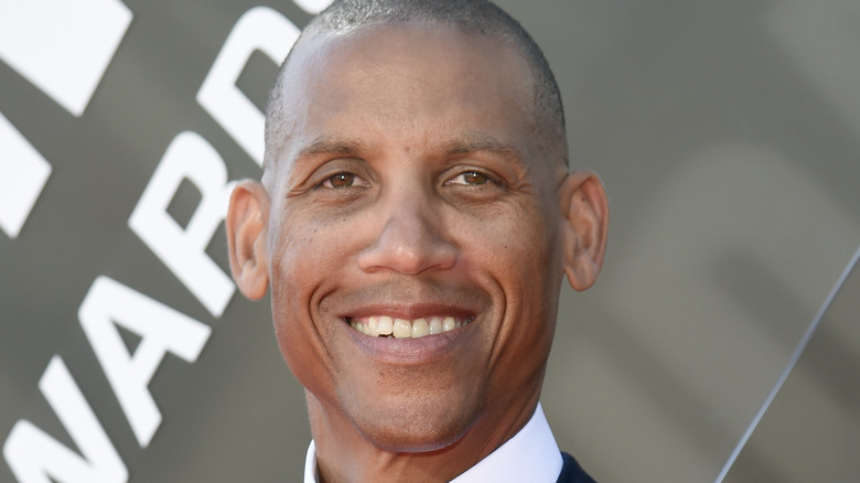 Reggie Miller smiling