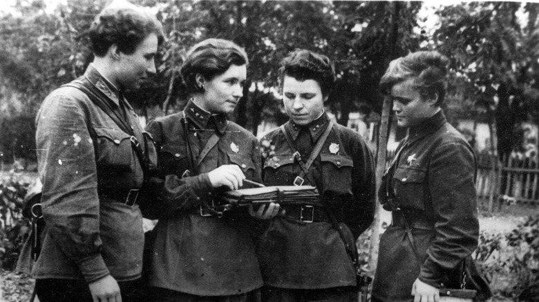 Women pilots from the Soviet Night Witches