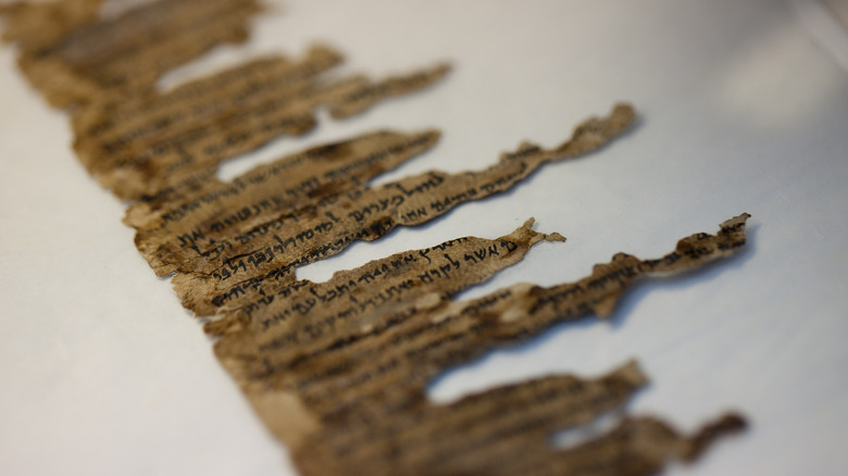 Dead Sea Scroll fragment