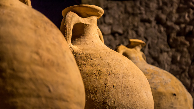 Ancient Roman pots