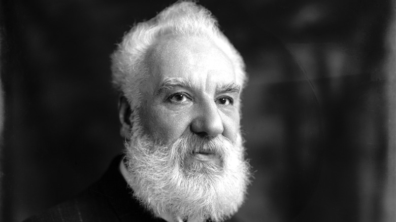 Alexander Graham Bell with white beard
