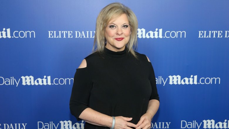 nancy grace smiling at Daily Mail event