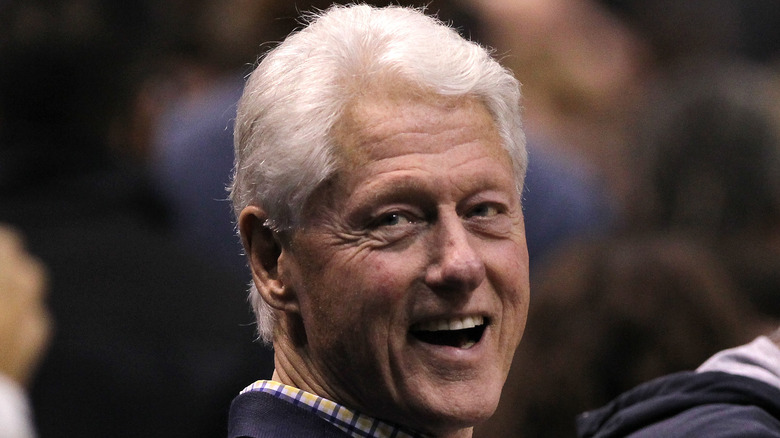 bill clinton smiling 