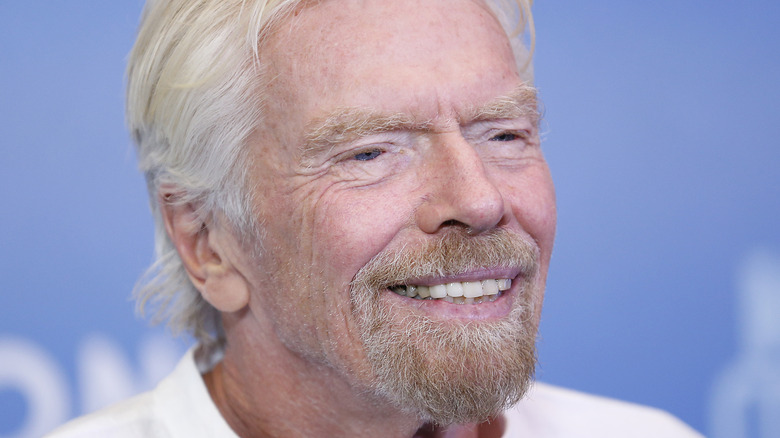 Richard Branson smiling