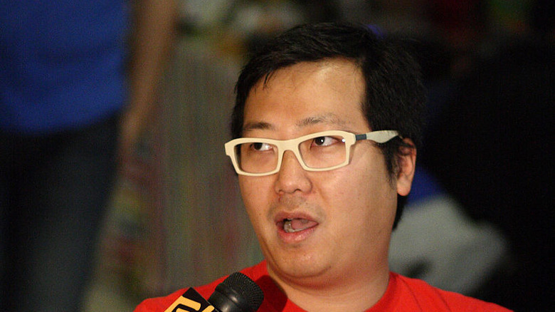 Ben Huh being interviewed