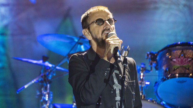 Ringo Starr performing live onstage