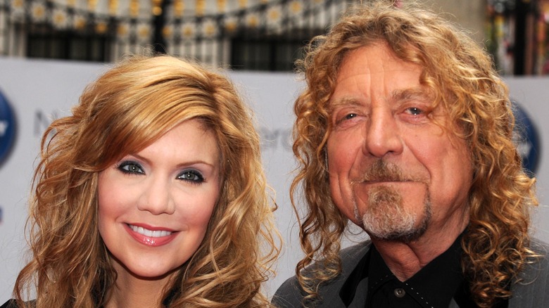 Allison Krauss and Robert Plant